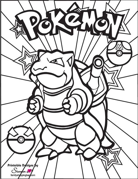 coloring pages pokemon|Pokemon Coloring Pages (Free PDF Printables)